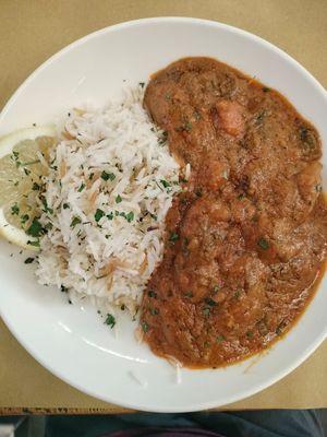 Mafè veg con riso at Moltivolti in Palermo