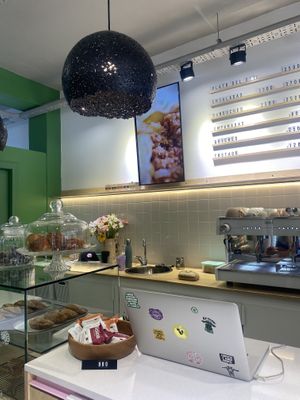 Interior del local   at Vuena Comida Casera Vegana in Buenos Aires