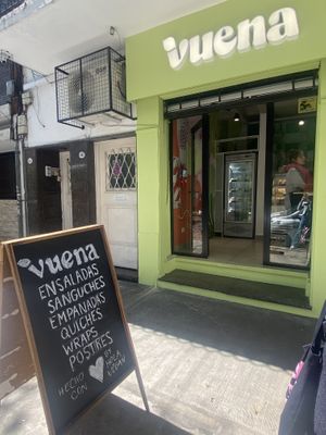 Exterior del local   at Vuena Comida Casera Vegana in Buenos Aires