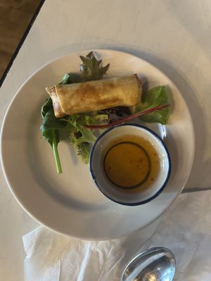 VEGAN “egg” roll (no real egg)  at Anna's Thai Kitchen in Chicago