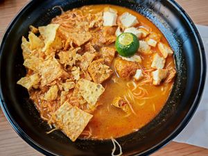 Mee Siam at Red Apple - 紅蘋果素食 Marsiling in North Singapore