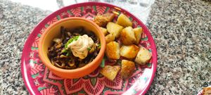 Berenjenas Crispy ... A must!  at Suatí Campestre Restaurante Vegetariano  in Cundinamarca