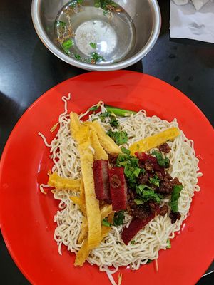 Mie yam at The Best Vegetarian - Maybe closed in Jakarta