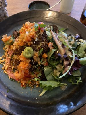 Roasted cauliflower - delicious!  at Emma Tapas & Brunch in Tui