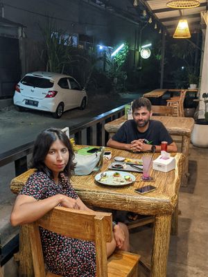 Thank you at Waroeng Bagoes in Ubud