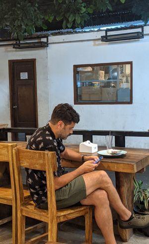 🙏🙏🙏 at Waroeng Bagoes in Ubud