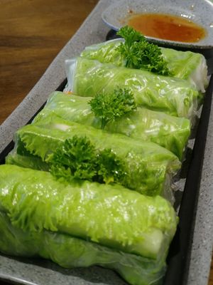 Vietnamese Spring Rolls 👍😋😋😋 at Waroeng Bagoes in Ubud