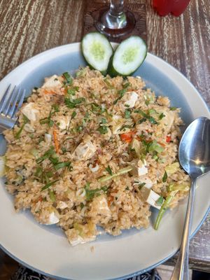 Tom Yam fried ricee  at Waroeng Bagoes in Ubud