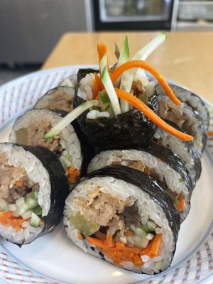 유부   at Dajeonghan Maeum Gimpab in Seoul