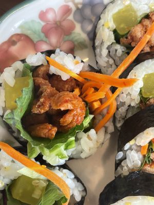   at Dajeonghan Maeum Gimpab in Seoul