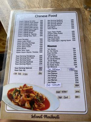 Menu  at HF Resto & Boutique in 