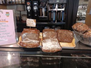 Banana bread at One World Cafe in Baltimore