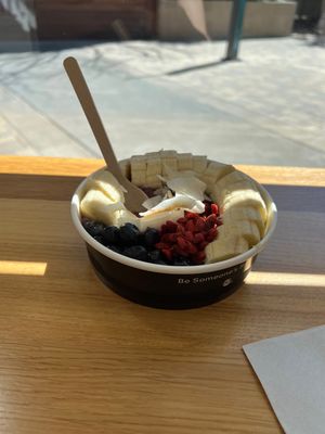 Açaí bowl   at Pressed Juicery in San Mateo