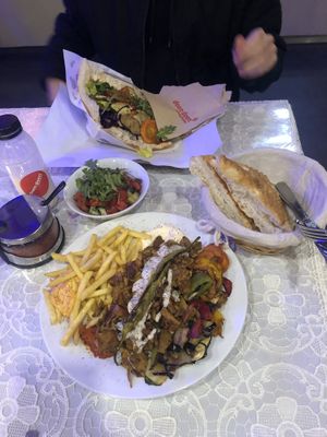 doen doen original and doen doen teller, very tasty!  at doen doen® kebap in Berlin