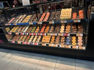 Only 5 vegan options compared to other German locations    at Dunkin' - Central Station in Dusseldorf