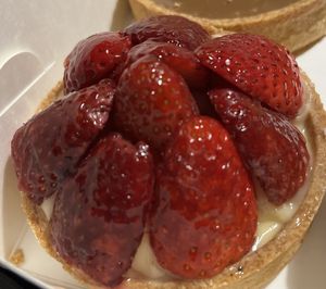 Strawberry tart   at Made with Love Bakery in Southport