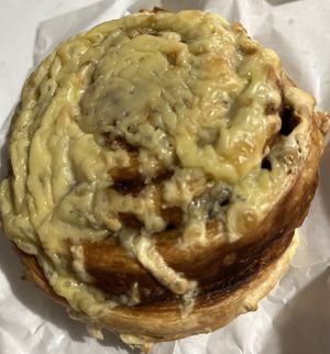 Vegemite scroll  at Made with Love Bakery in Southport