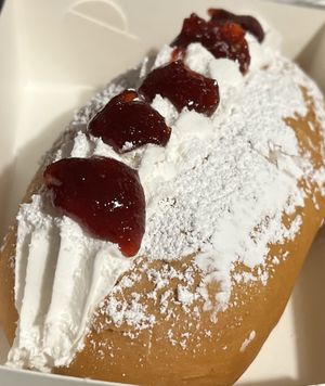 Long John  at Made with Love Bakery in Southport