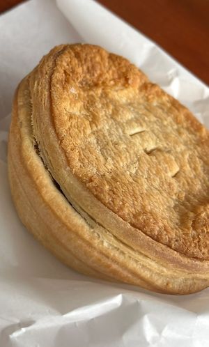 Plain pie   at Made with Love Bakery in Southport