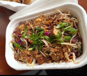 Asian noodle salad   at Made with Love Bakery in Southport