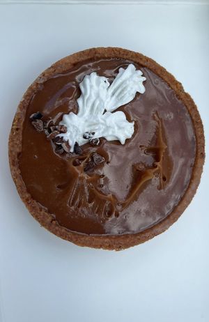Chocolate tart at it again   at Made with Love Bakery in Southport