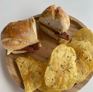 Prego vegan  at Rïa Lounge Bar in Ovar