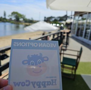 I gave them a sticker! 💜 at Rïa Lounge Bar in Ovar