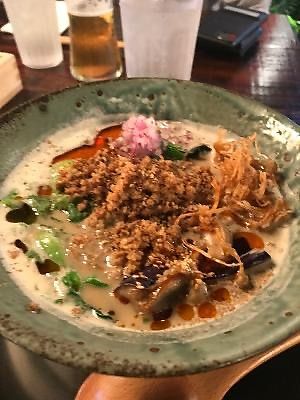 Vegan Tantanmen at Mensho in Oakland