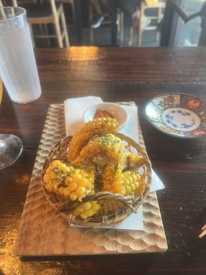 Corn ribs   at Mensho in Oakland