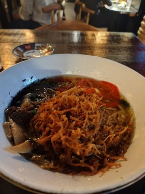 Nori shio ramen no onions at Mensho in Oakland