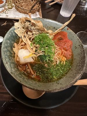   at Mensho in Oakland