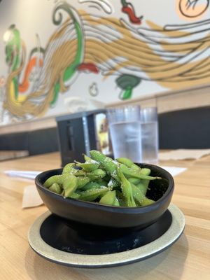 Edamame  at Drunken Noodle in Crosby