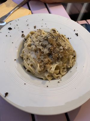Pasta mit Trüffeln at Artha in Porec