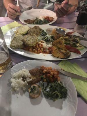 plate for 2 at Artha in Porec