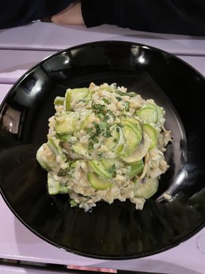 White risotto  at Artha in Porec