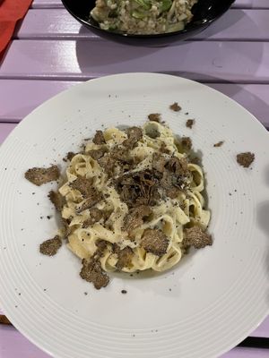 Truffles pasta  at Artha in Porec