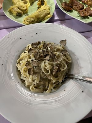 Truffles pasta  at Artha in Porec
