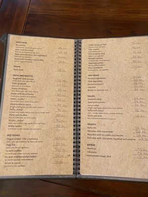 We tried Pasta with truffles and Pasta Artha and it was delicious. at Artha in Porec