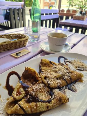 Pancakes at Artha in Porec