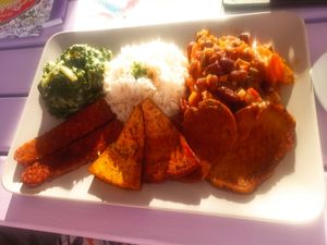 Vege tris at Artha in Porec