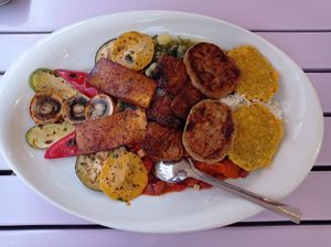 Plate for two at Artha in Porec