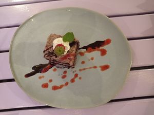 Dessert at Artha in Porec