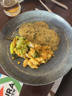 Fu in green pepperrs  at Artha in Porec