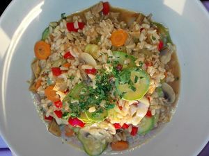 Risotto Artha at Artha in Porec