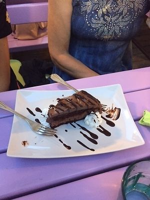 Cake of the day at Artha in Porec