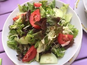 Seasonal salad at Artha in Porec