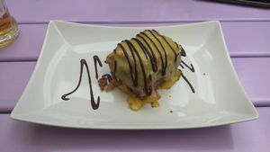 Tart of the day! at Artha in Porec