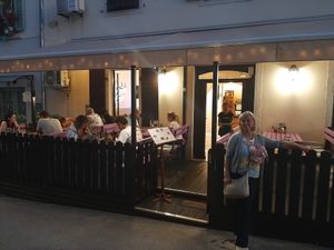 Sehr kreative vegane Küche at Artha in Porec