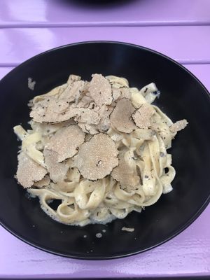 Truffel pasta  at Artha in Porec