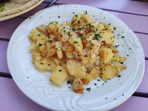 Potatoes at Artha in Porec